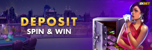 Deposit, Spin and Win 